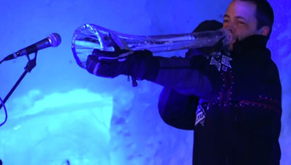Норвежские виртуозы: игра на инструментах изо льда