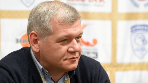Генеральный секретарь Российской Федерации Баскетбола Андрей Архангельский. Архивное фото