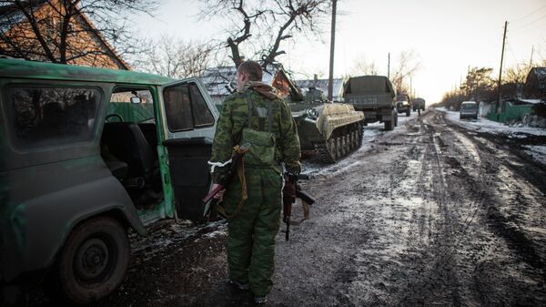 Ополченцы в Донбассе, архивное фото