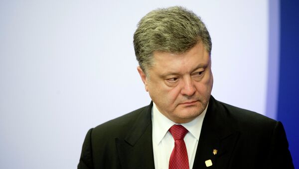 Президент Украины Петр Порошенко. Архивное фото