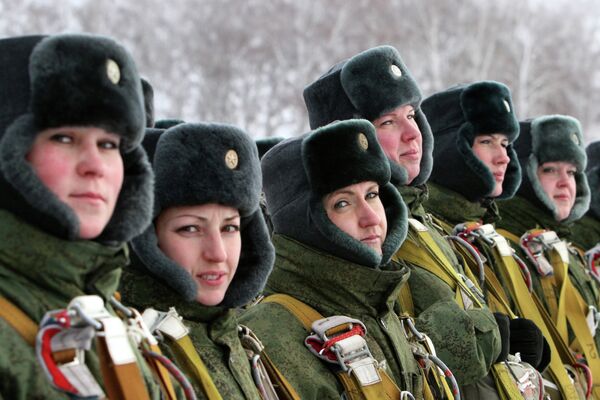 Военнослужащие воздушно-десантных войск в Омской области