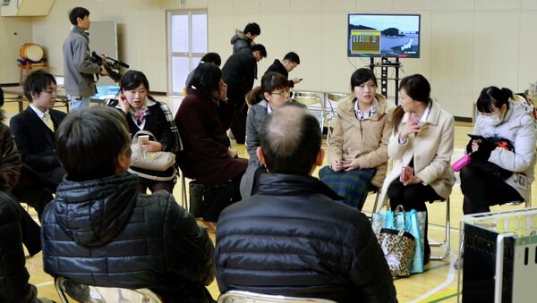 Эвакуация в Японии после землетрясения в префектуре Иватэ