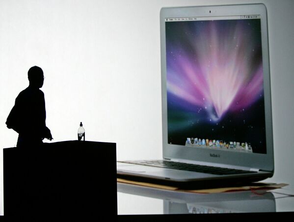 Исполнительный директор Apple Стив Джобс. 2008 год