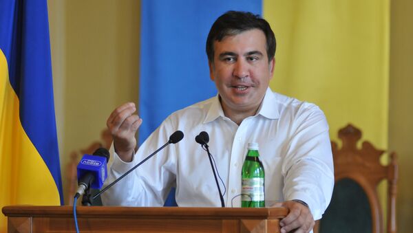 Бывший президент Грузии Михаил Саакашвили. Архивное фото