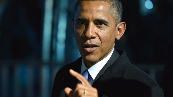 Президент США Барак Обама  в Петергофе