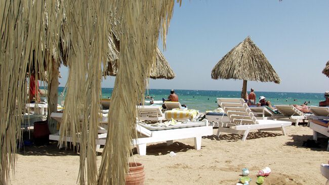 Пляж отеля Жасмин в египетской Хургаде