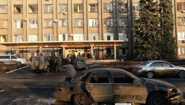 Ситуация в Дебальцево. Архивное фото