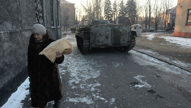 Ситуация в Дебальцево. Архивное фото