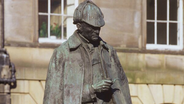 Памятник Шерлоку Холмсу в Эдинбурге. Архивное фото