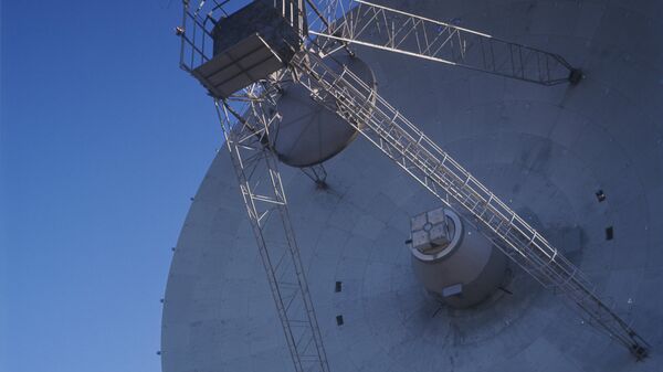 Радиотелескоп П-2500 (РТ-70) в Крыму. Архивное фото