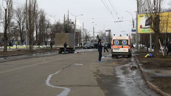 В Харькове во время шествия прогремел взрыв. Архивное фото
