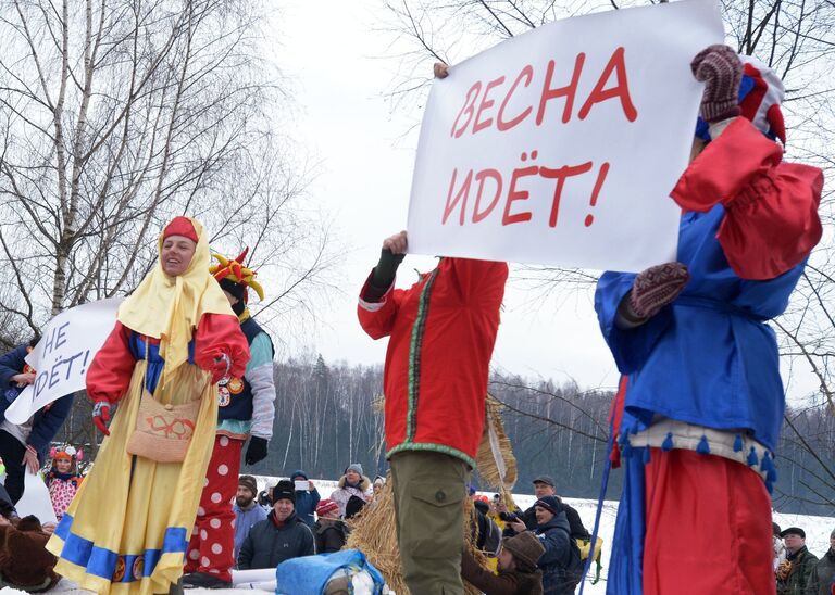 Бакшевская масленица в Московской области