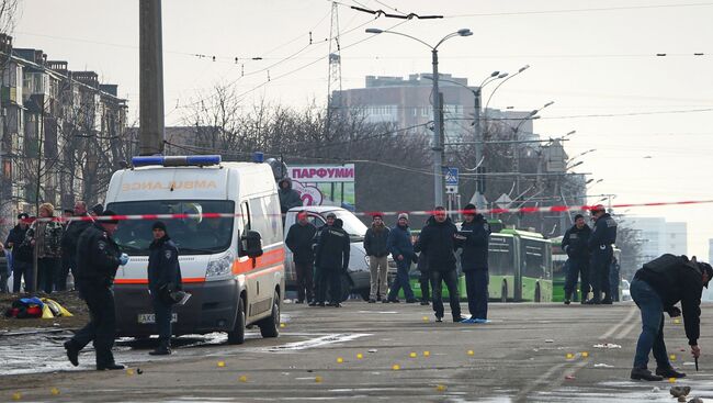 В Харькове во время шествия прогремел взрыв