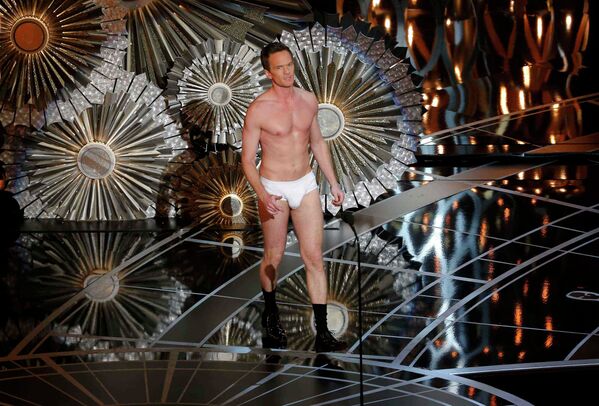 Нил Патрик Харрис на церемонии вручения премии Оскар в Голливуде