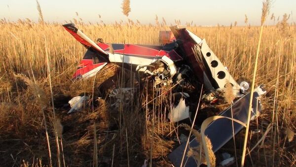 Крушение частного самолета в Ростовской области. Архивное фото