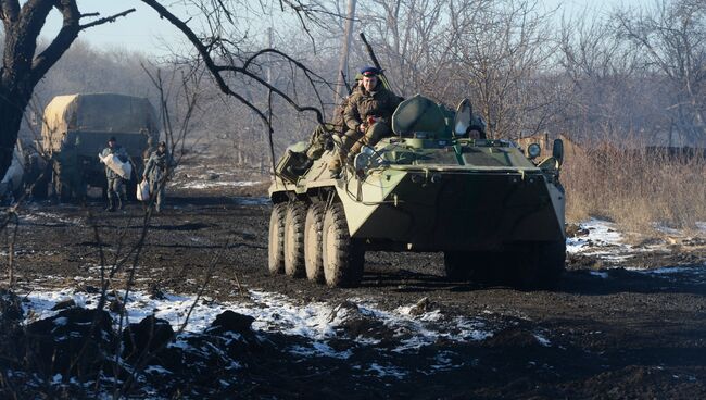 Техника ополченцев ЛНР, архивное фото