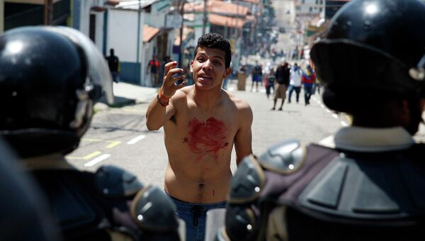 Акции протеста в Венесуэле