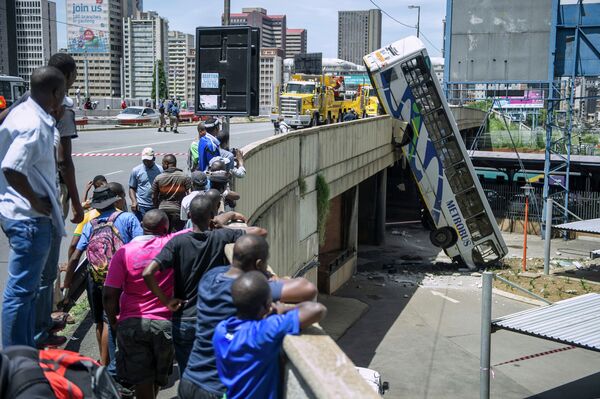 ДТП с участием автобуса в Йоханнесбурге