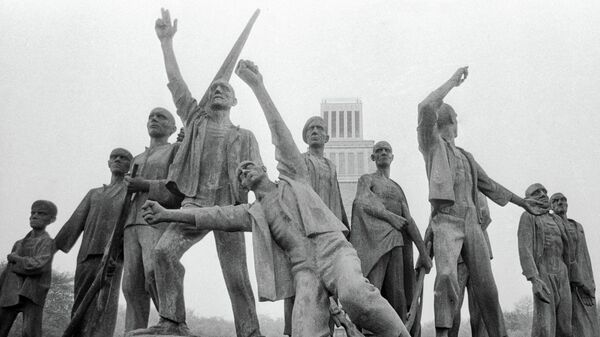 Монумент Борцам сопротивления фашизму в Бухенвальде