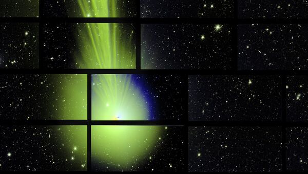 Фотография кометы Лавджоя, полученная суперкамерой DEC