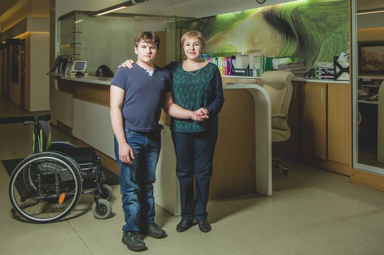 Редкий Максим и врач Наталия Белова Редкий Максим и врач Наталия Белова