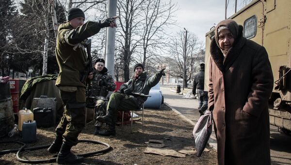 Ситуация в Донбассе, архивное фото