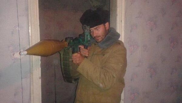Фотография испанца, воевавшего в Донбассе