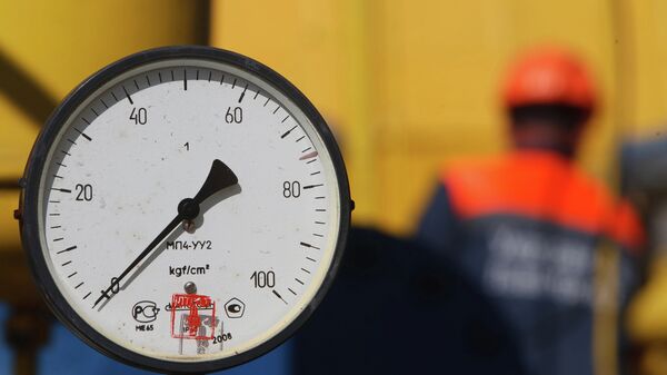 Газовое хранилище на Украине, архивное фото