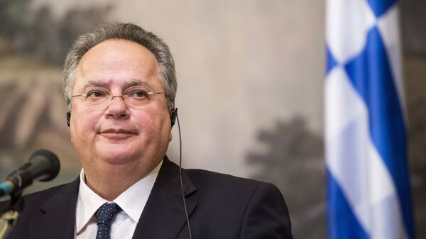 Бывший министр иностранных дел Греции Никос Котзиас