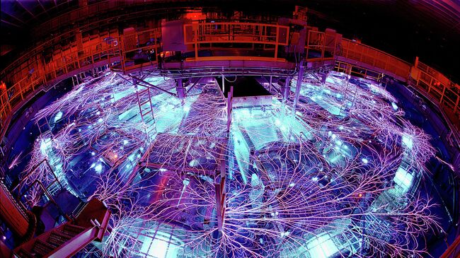 Лазер Z Machine, мощнейший импульсный рентгеновский лазер на Земле
