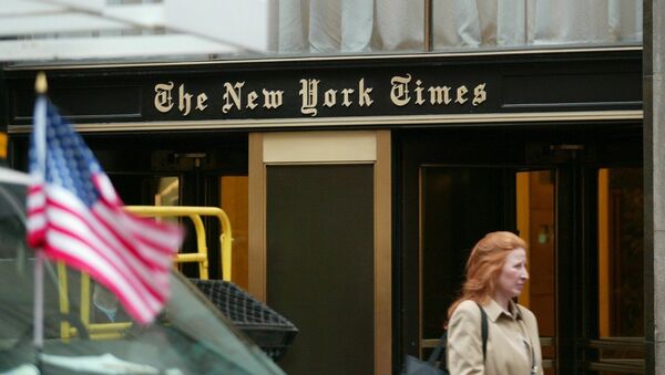 Здание The New York Times в Нью-Йорке. Архивное фото