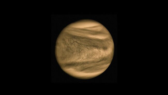 Темная буква “Y” на экваторе Венеры