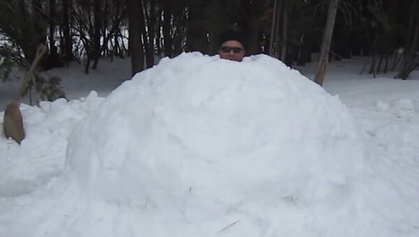 Как построить своими руками Иглу - жилище эскимосов из снега