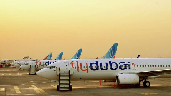 Самолеты авиакомпании Flydubai. Архивное фото