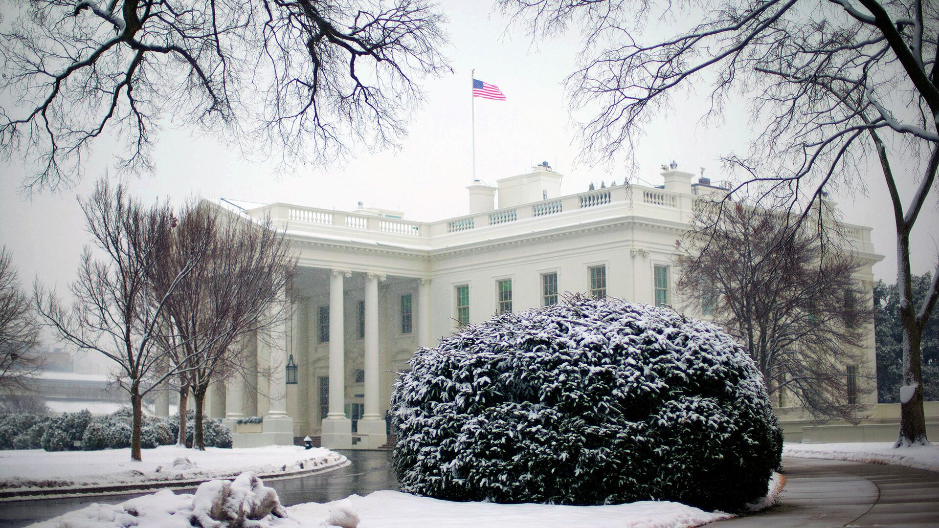 Здание Белого дома в Вашингтоне - РИА Новости, 1920, 18.01.2022