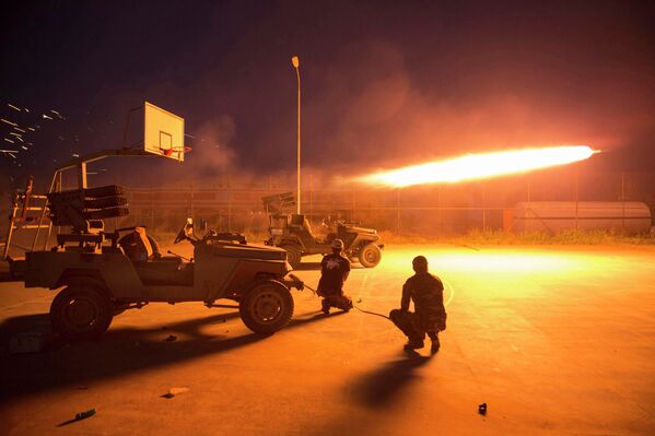 Бойцы Шииты сражаются против боевиков Исламского государства в провинции Салахуддин, Ирак