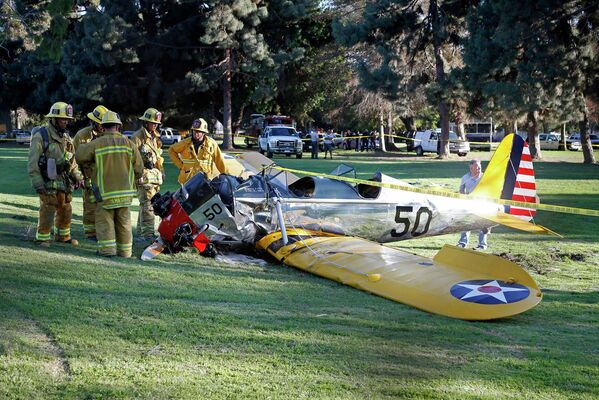 Харрисон Форд получил травмы в результате жёсткой посадки на одномоторном самолёте
