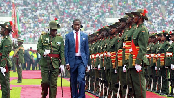 Президент Замбии Эдгар Лунгу. Архивное фото