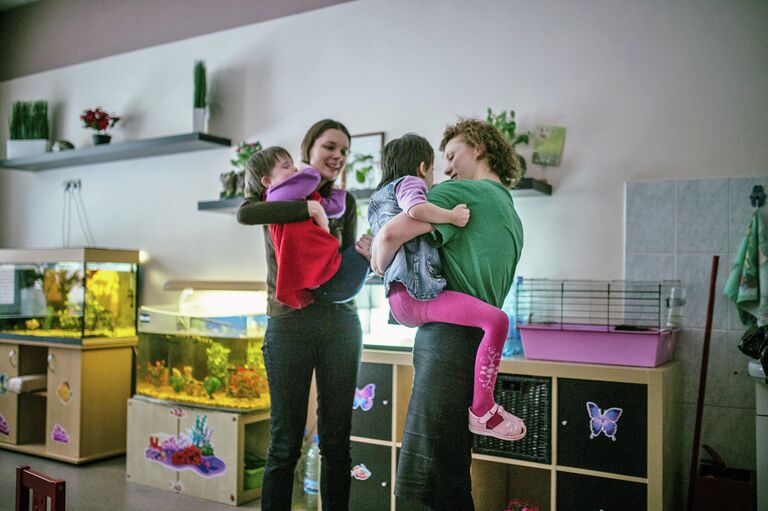 В детском доме-интернате В детском доме-интернате