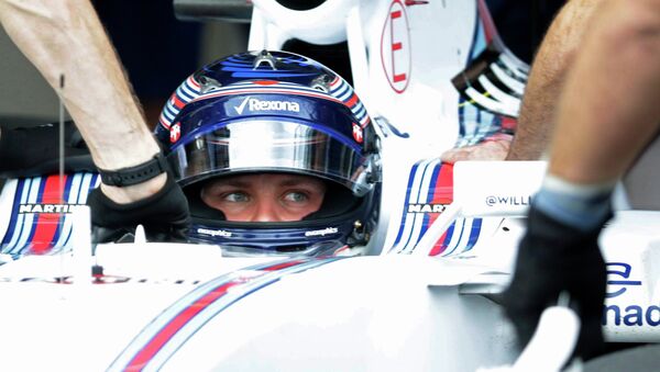 Гонщик команды Уильямс Вальттери Боттас на Гран-при Австралии
