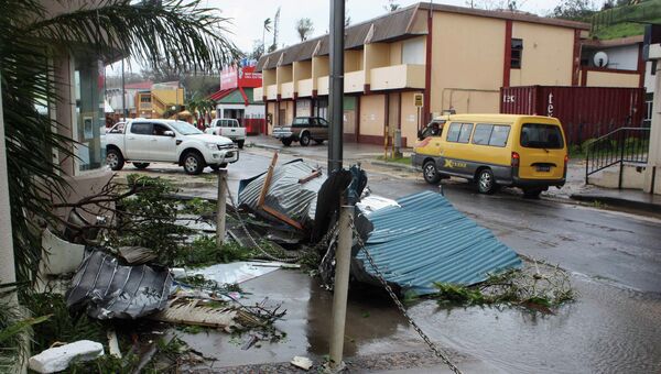 Столица Вануату Порт-Вила после прохождения тропического циклона Пэм