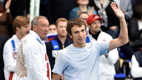 Российский теннисист Андрей Кузнецов. Архивное фото