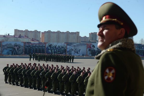 Парадный полк дивизии дзержинского