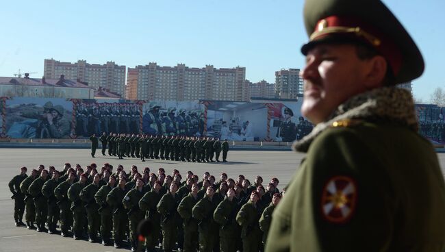 Военнослужащие РФ. Архивное фото