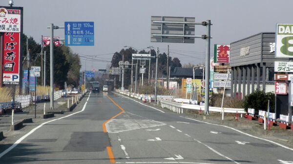 Зона отчуждения в районе АЭС Фукусима. Архивное фото