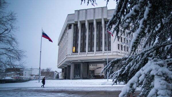Здание Государственного Совета Республики Крым в Симферополе. Архивное фото
