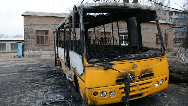 Последствия беспорядков в Константиновке. Кадры с места событий