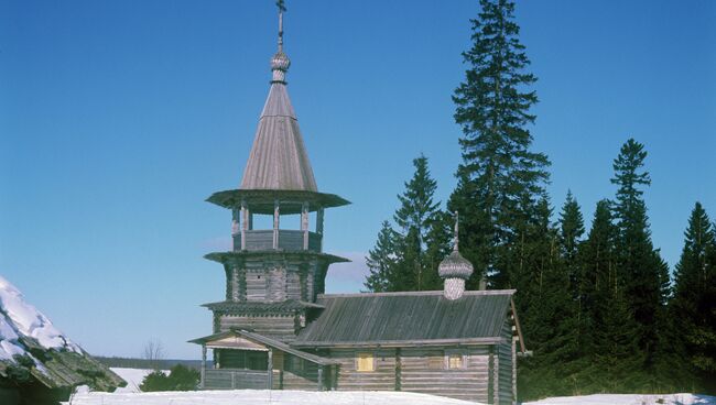 Часовня Знамения Богородицы. Кижи