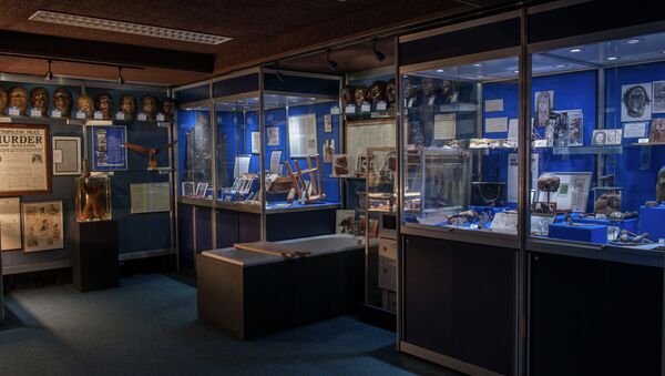 Экспонаты из знаменитого Черного музея Скотленд-Ярда