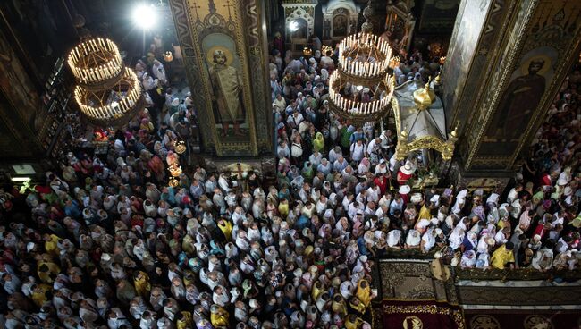 Празднование 1025-летия крещения Киевской Руси в Киеве